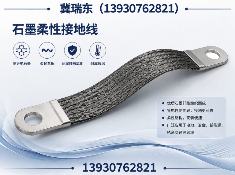 河北沧州经济开发区石墨柔性接地线展示图
